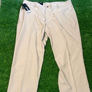 NWT Adidas ClimaLite Tan Golf Pants  40x30